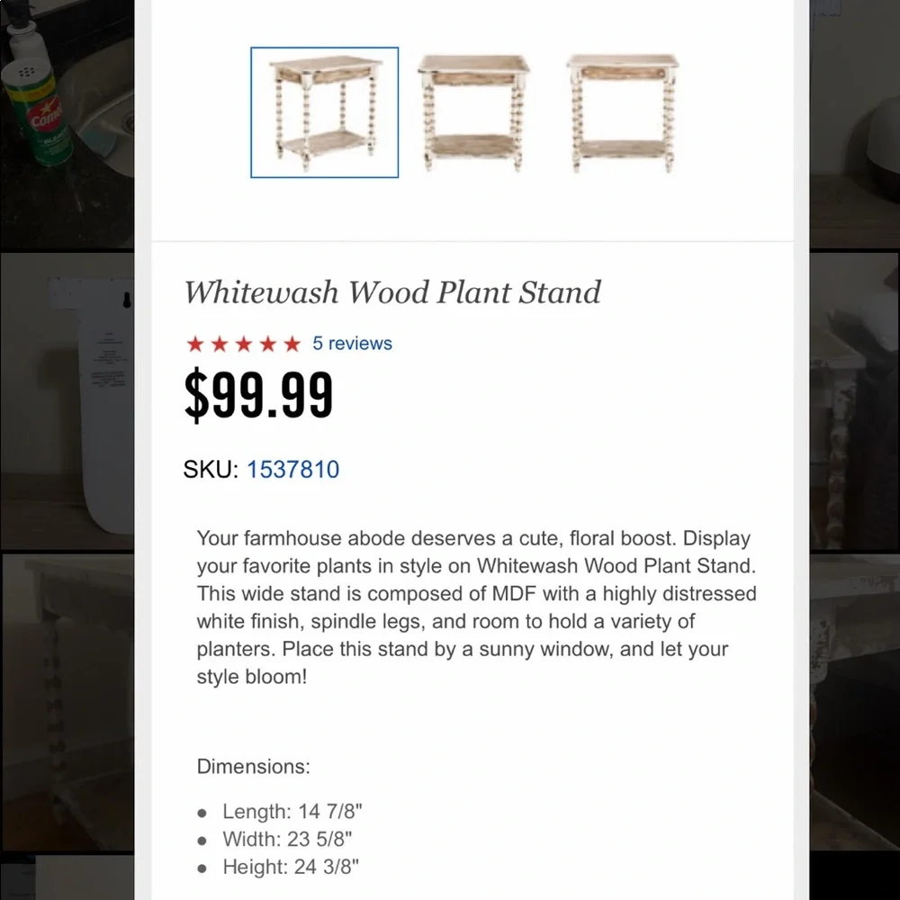 Side table - Picture 3 of 3